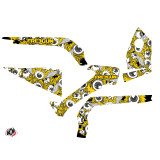 Kit Déco Quad Freegun Eyed Can Am Outlander 1000 Jaune (2012-2015)