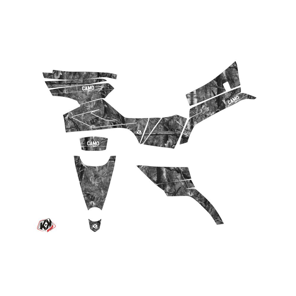 Kit Déco Quad Camo CF MOTO CFORCE 520 S Gris (2016-2023)