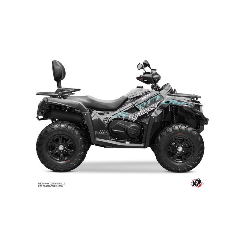 Kit Déco Quad Brush CF MOTO CFORCE 600 Gris (2014-2015)