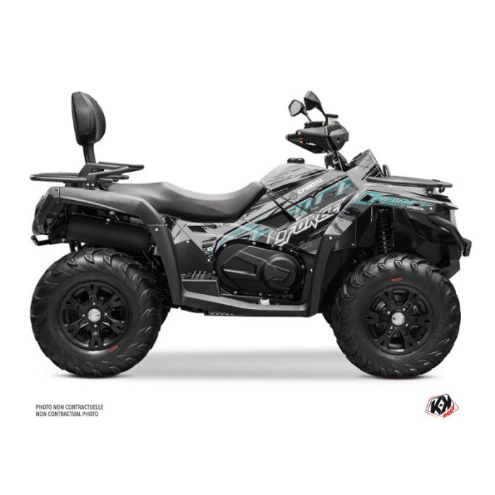 Kit Déco Quad Brush CF MOTO CFORCE 600 Gris (2014-2015)