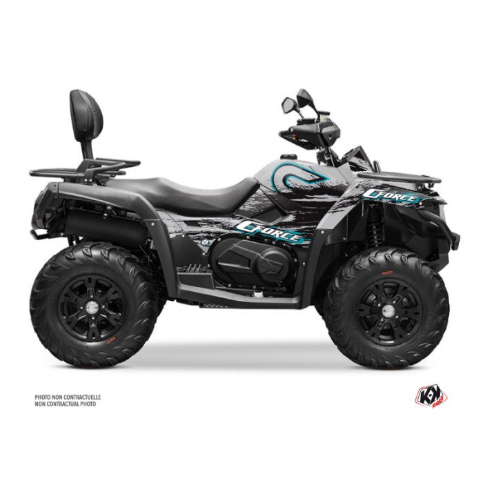 Kit Déco Quad Splatter CF MOTO CFORCE 600 Gris (2014-2015)