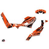Kit Déco Quad Brush CF MOTO CFORCE 600 Orange (2019-2023)