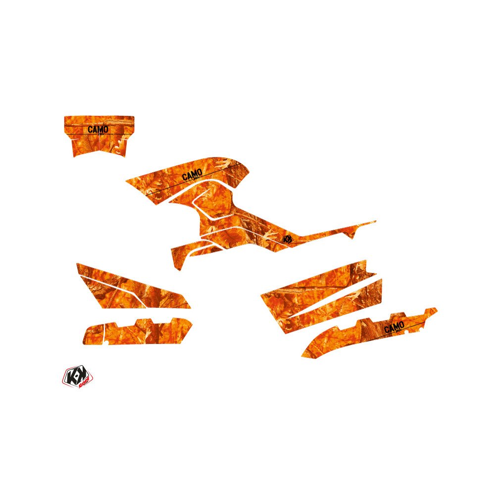 Kit Déco Quad Camo CF MOTO CFORCE 800 S Orange (2014-2017)
