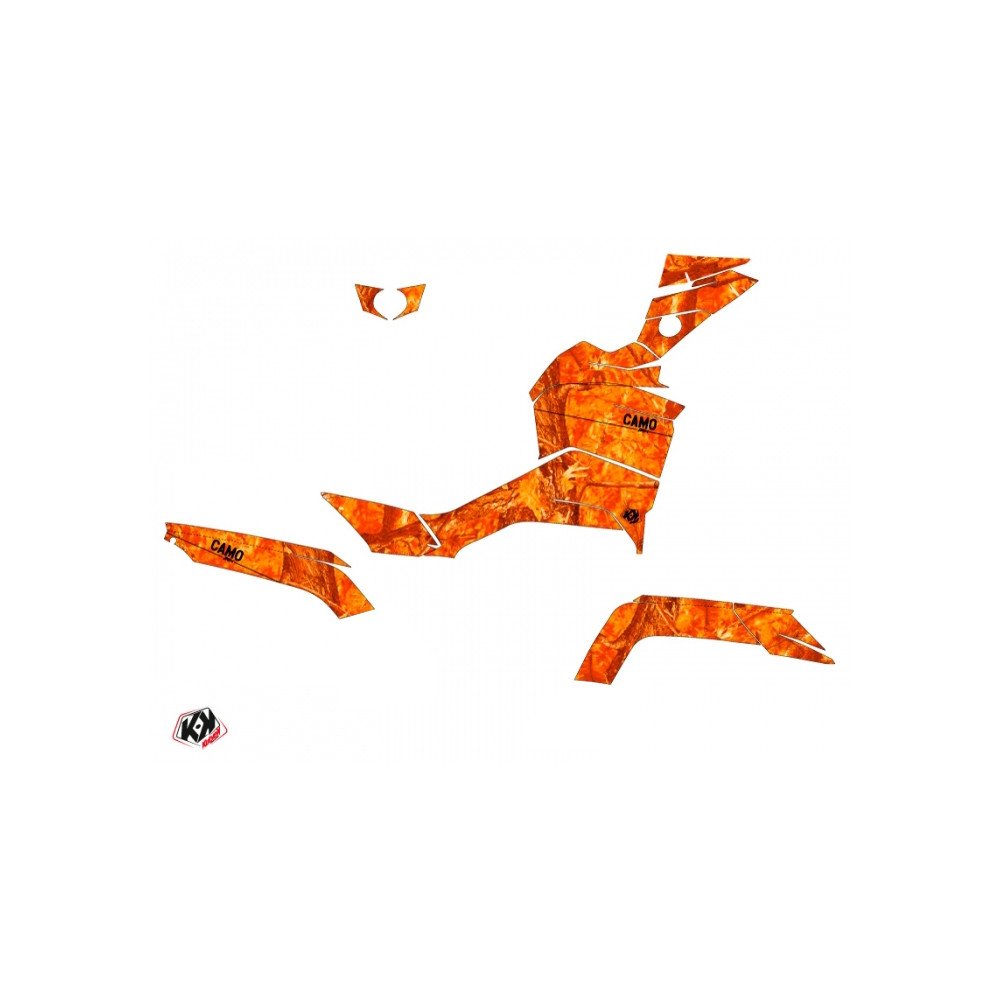 Kit Déco Quad Camo CF MOTO CFORCE 800 XC Orange (2019-2023)