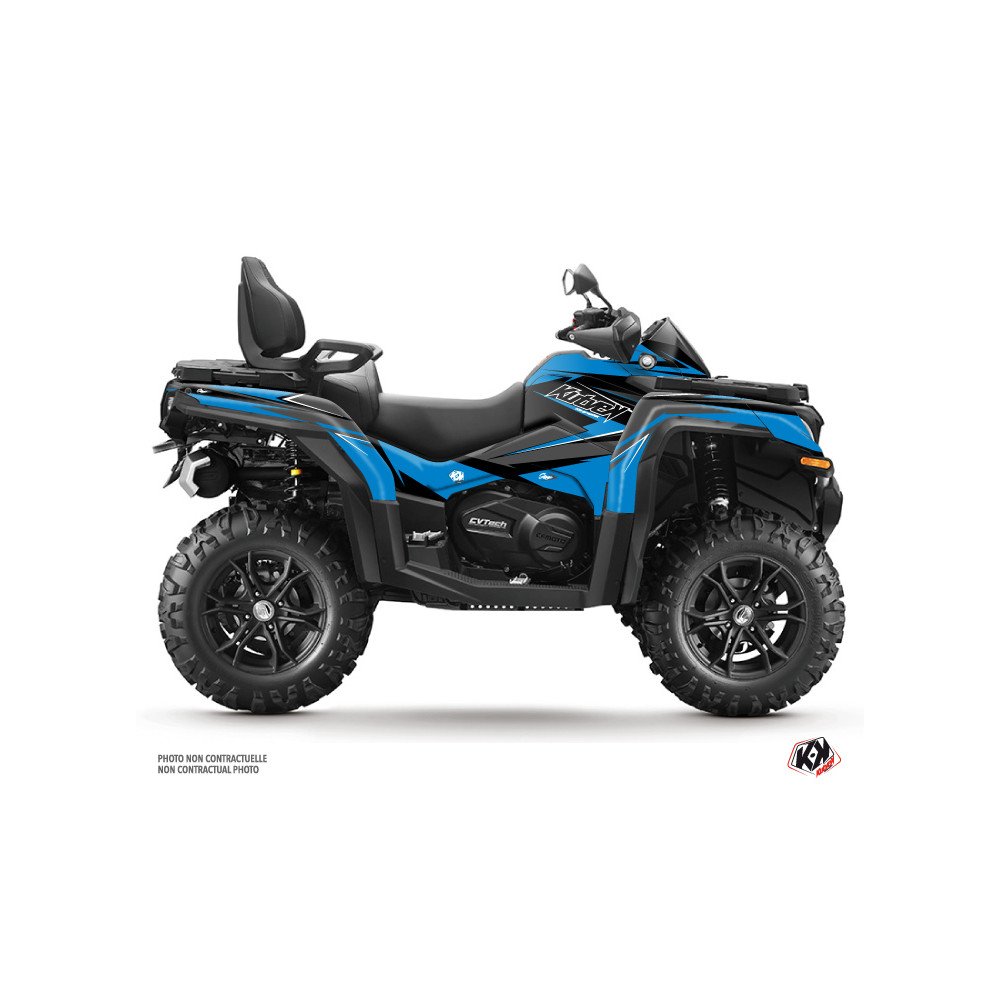 Kit Déco Quad Stage CF MOTO CFORCE 800 XC Bleu Noir (2019-2023)