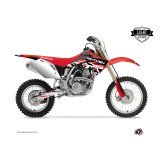 Kit Deco Moto Cross Eraser Honda 125 CR Rouge Blanc