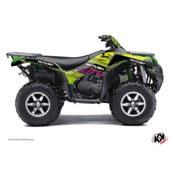 Kit Déco Quad Eraser Kawasaki 650 KVF Vert (2007-2011)