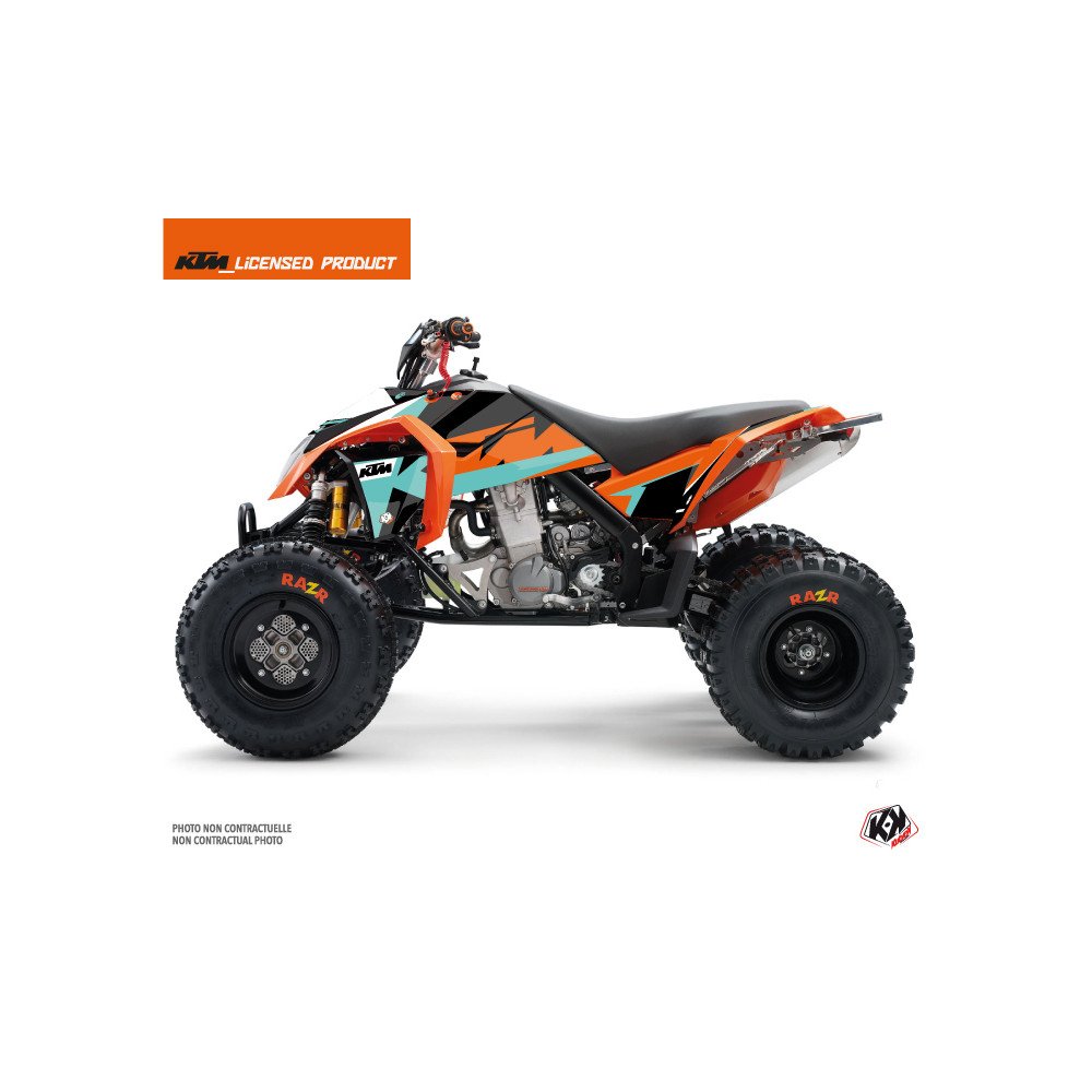 Kit Déco Quad Gravity KTM 450-525 SX Vert (2009-2013)