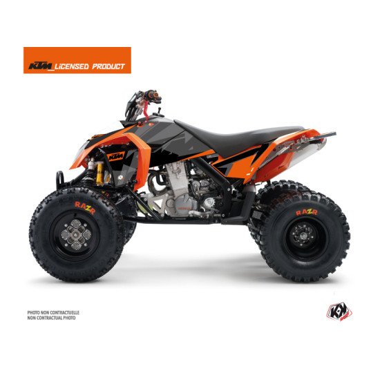 Kit Déco Quad Gravity KTM 450-525 SX Orange (2009-2013)