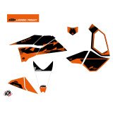 Kit Déco Quad Retro KTM 450-525 SX Orange (2009-2013)