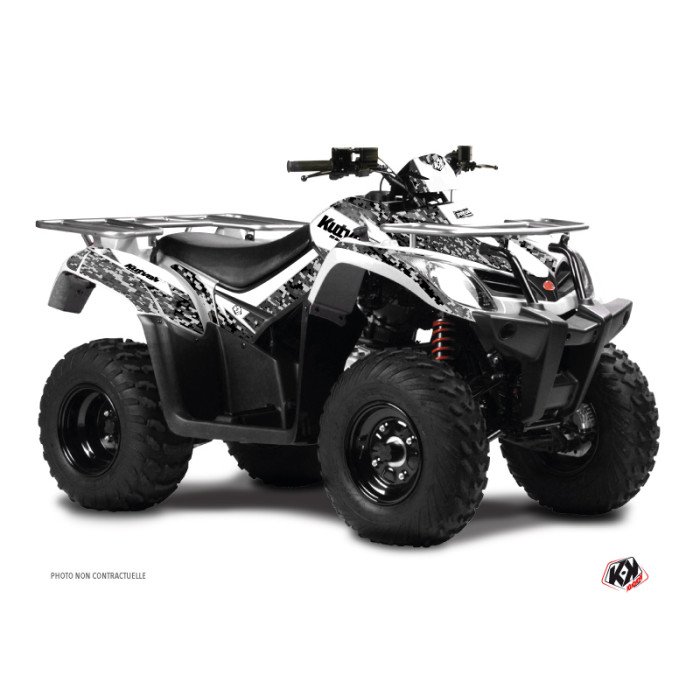 Kit Déco Quad Predator Kymco 300 MXU Blanc (2005-2018)
