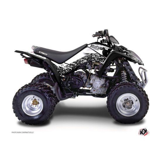 Kit Déco Quad Predator Kymco 90 MAXXER Blanc (2014-2017)