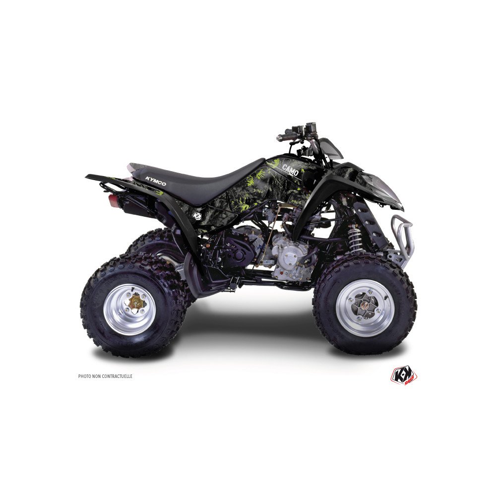 Kit Déco Quad Camo Kymco 300 MAXXER Noir Vert (2020-2023)