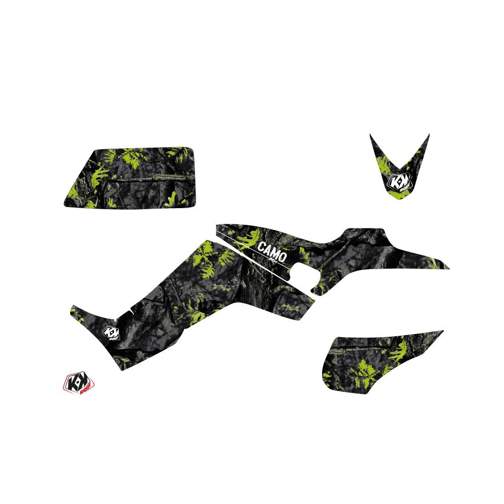 Kit Déco Quad Camo Kymco 300 MAXXER Noir Vert (2020-2023)