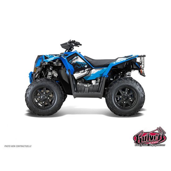 Kit Déco Quad Action Polaris Scrambler 850-1000 XP Bleu FULL (2015-20