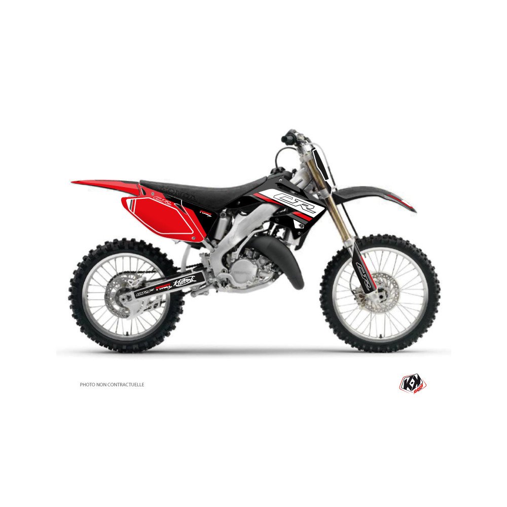 Kit Deco Moto Cross First Honda 125 CR Noir