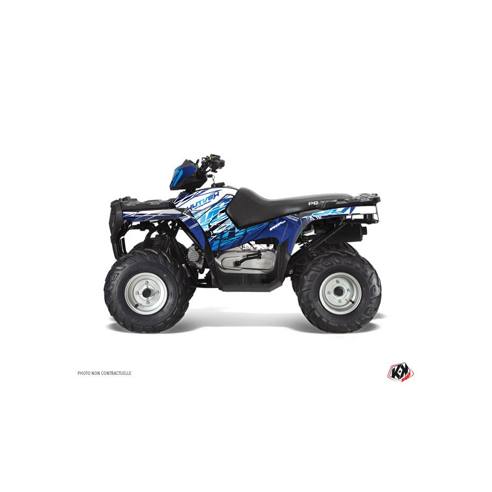 Kit Déco Quad Eraser Polaris 90 Sportsman Bleu (2007-2016)