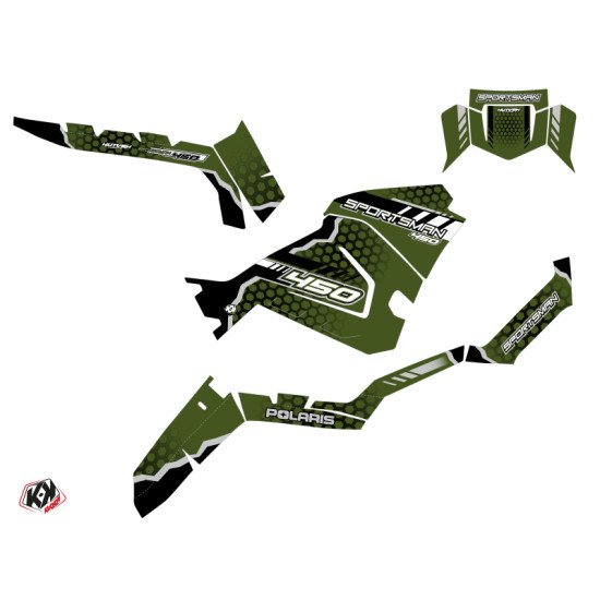 Kit Déco Quad Splinter Polaris 450 Sportsman Vert (2018-2020)