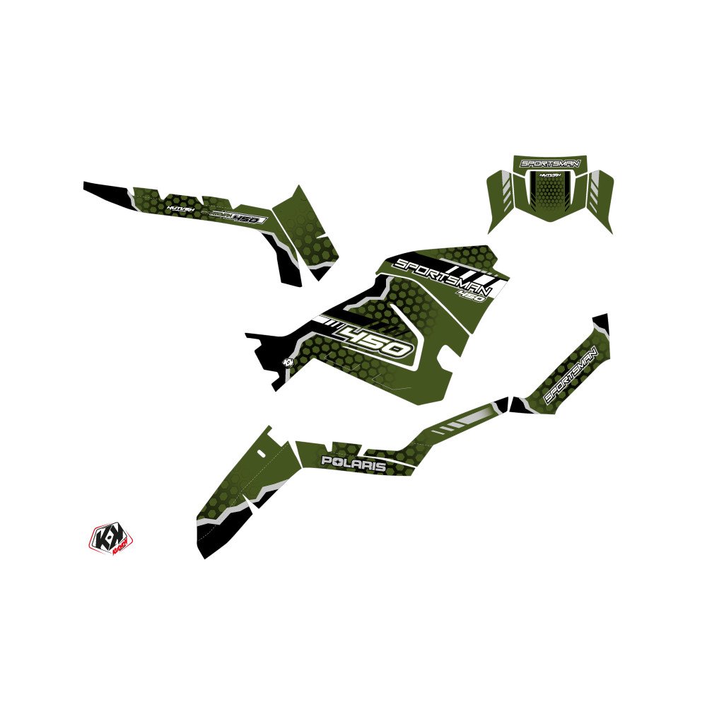 Kit Déco Quad Splinter Polaris 450 Sportsman Vert (2018-2020)