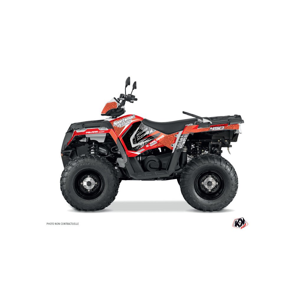 Kit Déco Quad Rock Polaris 450 Sportsman Rouge (2018-2020)