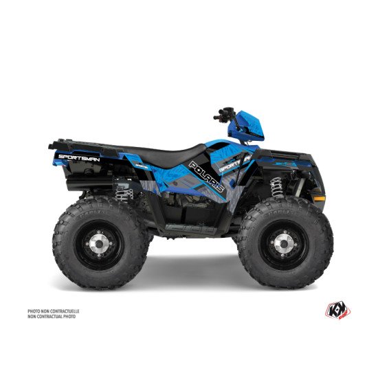 Kit Déco Quad Serie Polaris 450 Sportsman Bleu (2018-2020)