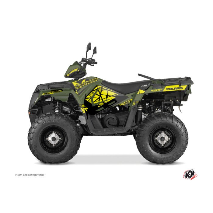 Kit Déco Quad Spin Polaris 450 Sportsman Jaune (2021-2023)