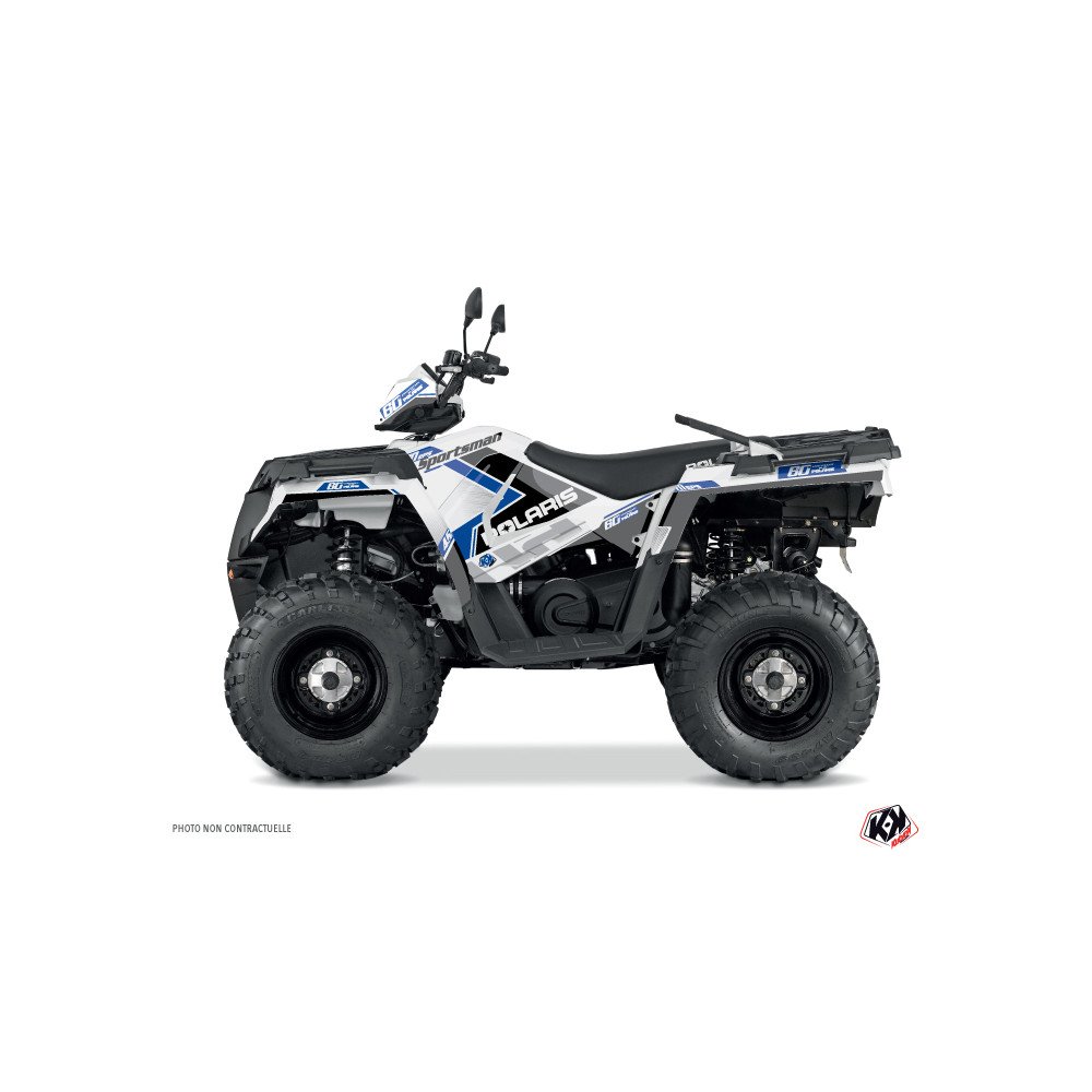 Kit Déco Quad 60th Anniversary Polaris 450 Sportsman Bleu (2021-2023)