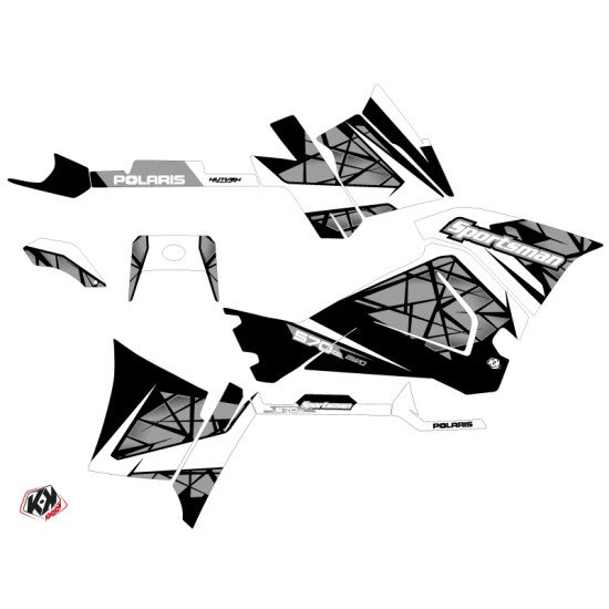 Kit Déco Quad Spin Polaris 570 Sportsman Touring Gris (2014-2017)