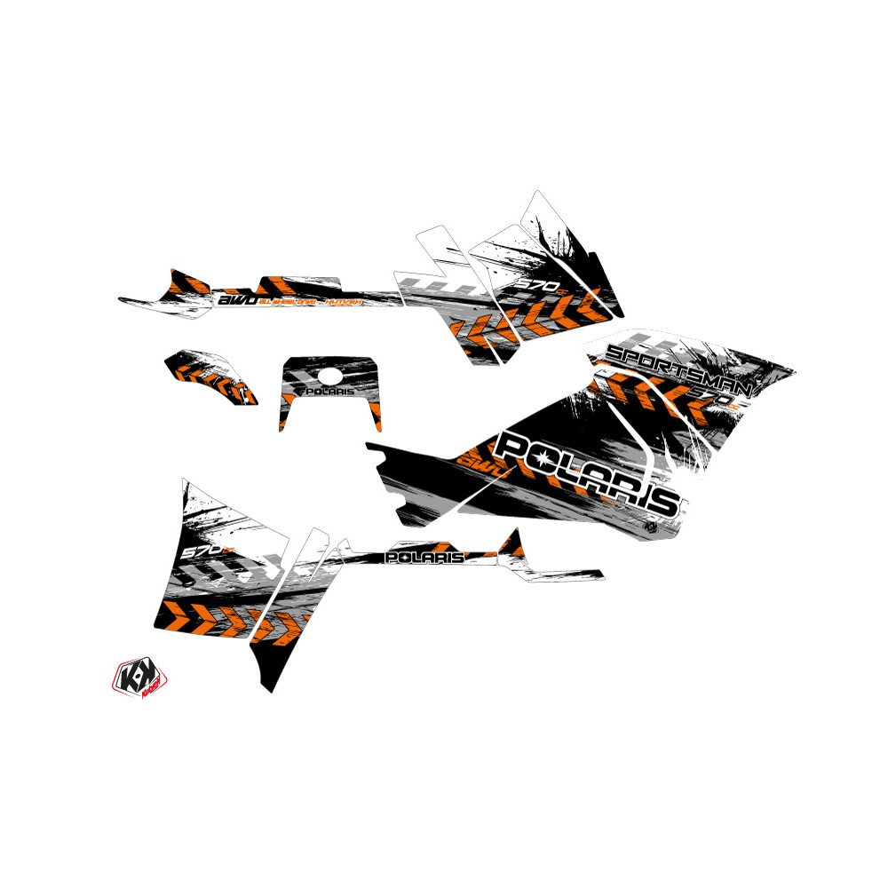 Kit Déco Quad Lifter Polaris 570 Sportsman Touring Orange (2014-2017)