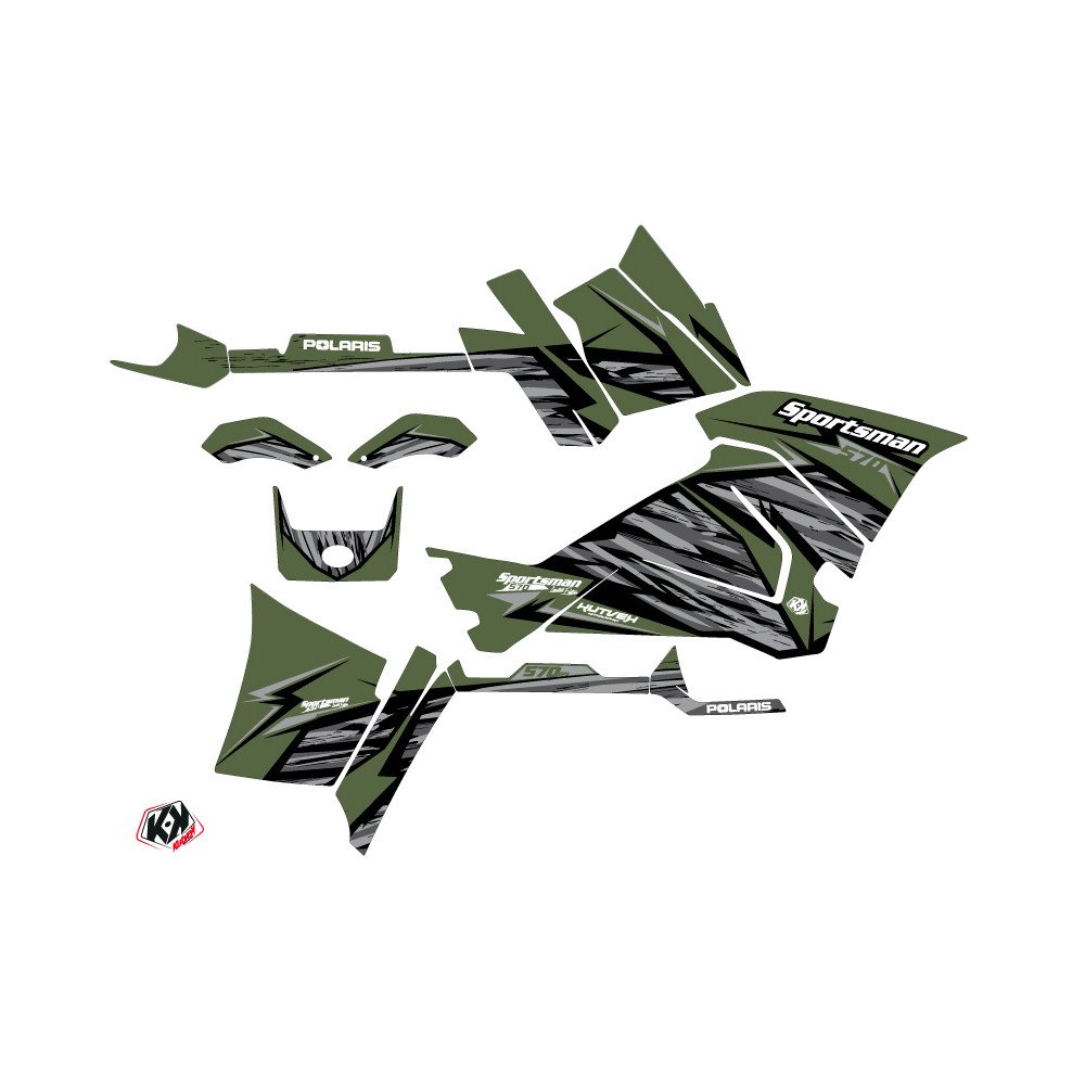 Kit Déco Quad Jungle Polaris 570 Sportsman Touring Vert (2014-2017)