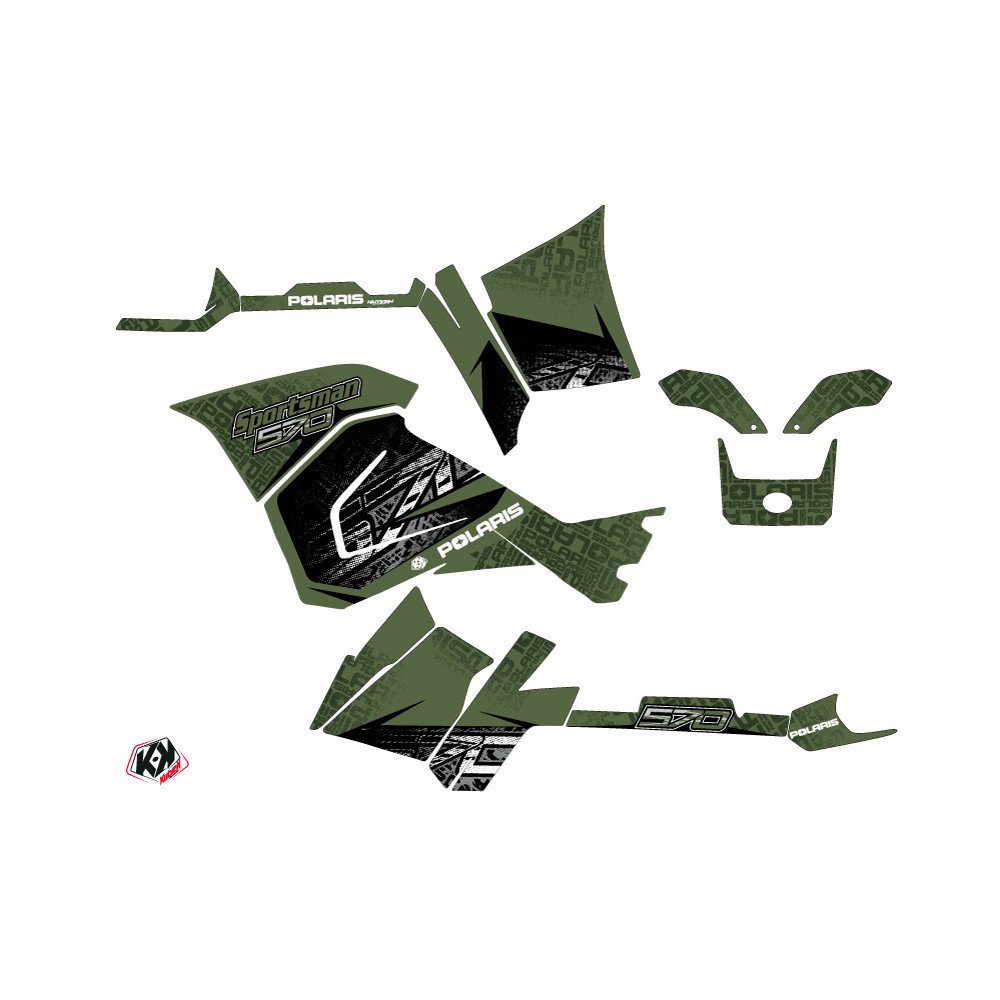 Kit Déco Quad Rock Polaris 570 Sportsman Touring Vert (2014-2017)
