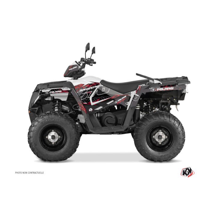 Kit Déco Quad Action Polaris 570 Sportsman Touring Rouge (2014-2017)