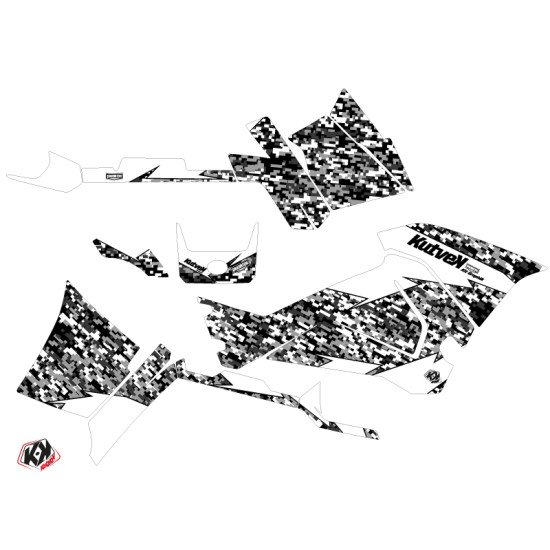 Kit Déco Quad Predator Polaris 570 Sportsman Touring Blanc (2014-2017