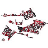 Kit Déco Quad Freegun Eyed Polaris 570 Sportsman Touring Rouge Gris (