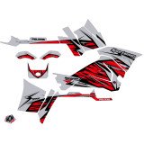 Kit Déco Quad Jungle Polaris 570 Sportsman Touring Gris Rouge (2018-2