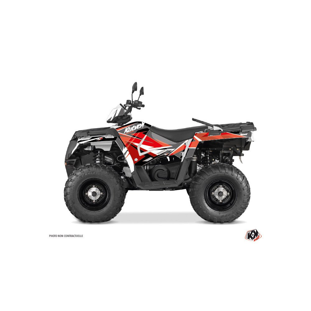 Kit Déco Quad Stage Polaris 570 Sportsman Touring Rouge (2018-2023)