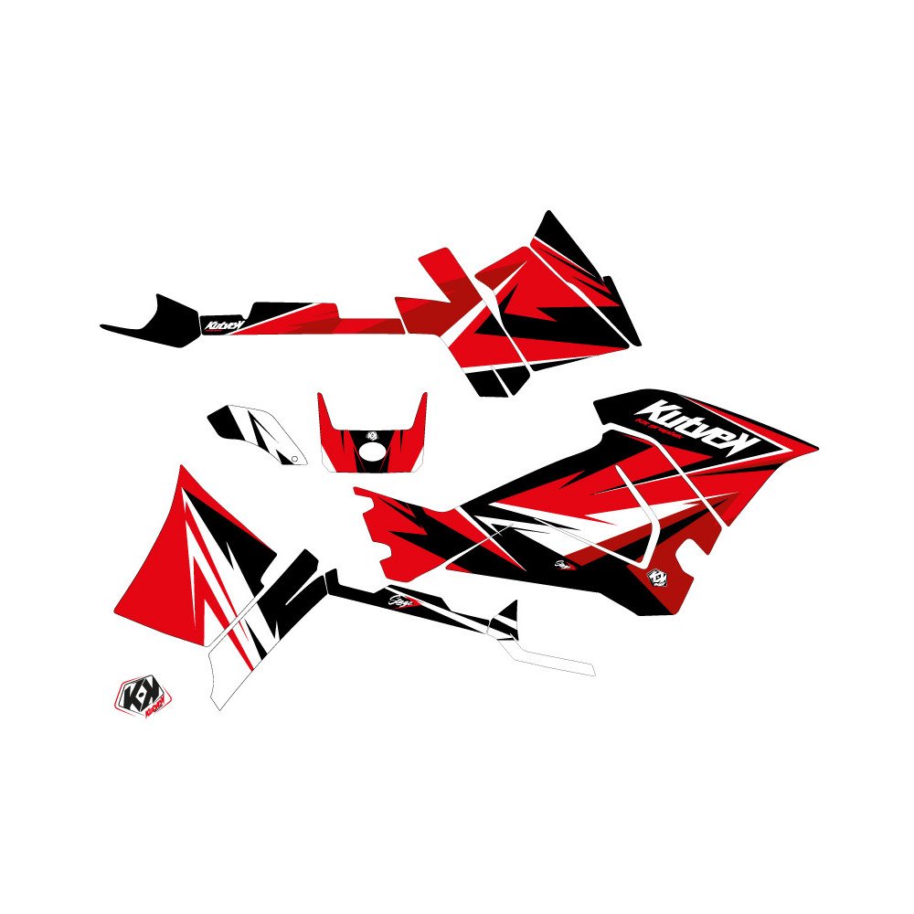 Kit Déco Quad Stage Polaris 570 Sportsman Touring Rouge (2018-2023)