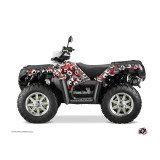 Kit Déco Quad Freegun Eyed Polaris 500-800 Sportsman Forest Rouge Gri