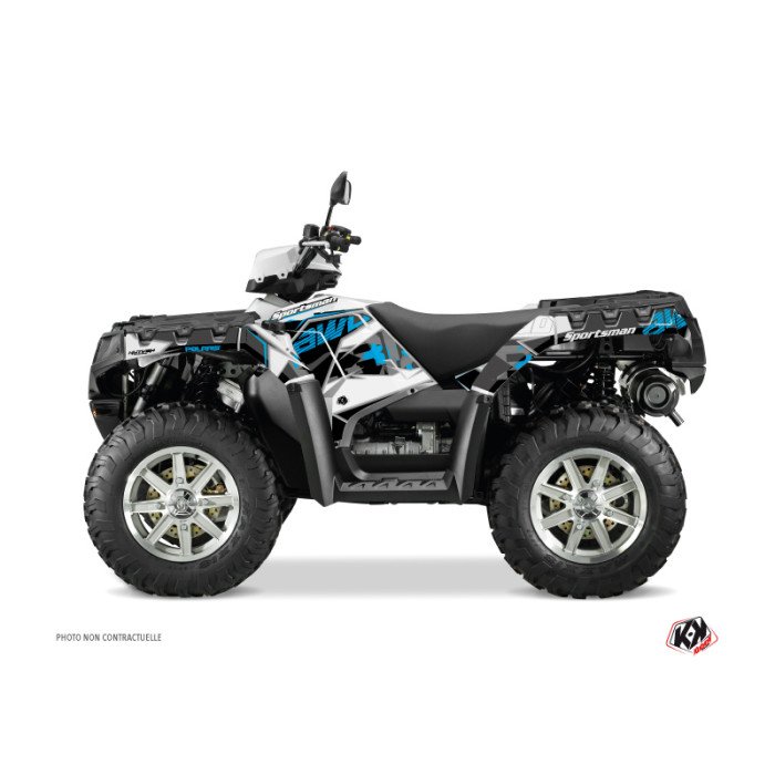 Kit Déco Quad Visor Polaris 550-850-1000 Sportsman Touring Bleu (2010