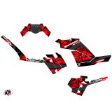Kit Déco Quad Spin Polaris 850 Sportsman Forest Noir Rouge (2009-2012
