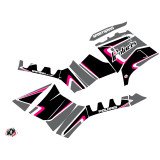 Kit Déco Quad Vintage Polaris 1000 Sportsman Forest Noir Rose (2010-2