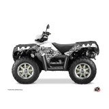 Kit Déco Quad Predator Polaris 1000 Sportsman Forest Blanc (2010-2012