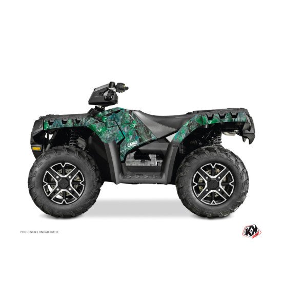 Kit Déco Quad Camo Polaris 1000 Sportsman Touring Vert (2013-2023)