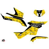 Kit Déco Quad Predator Suzuki King Quad 500 Noir Jaune (2019-2023)