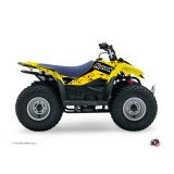 Kit Déco Quad Predator Suzuki 80 LT Noir Jaune (1987-2003)