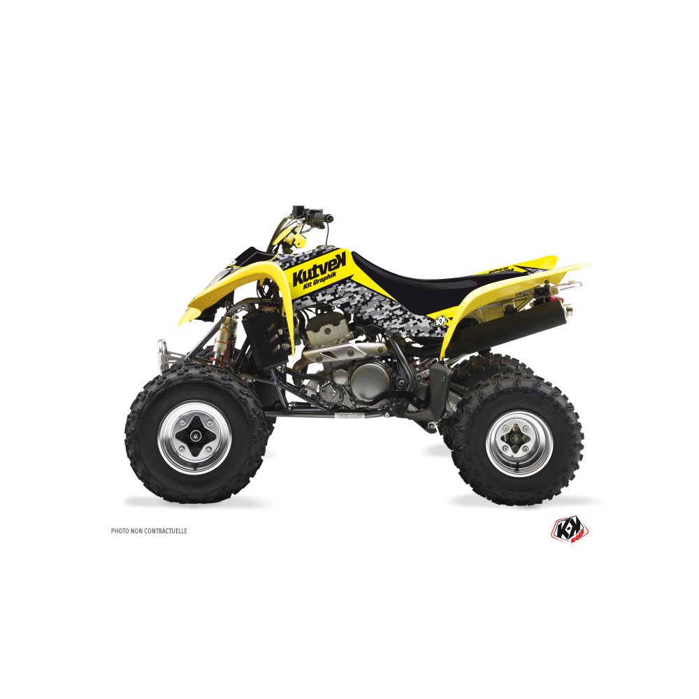 Kit Déco Quad Predator Suzuki 250 LTZ Jaune (2004-2011)