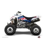 Kit Déco Quad Eraser Suzuki 250 LTZ Bleu Rouge (2004-2011)
