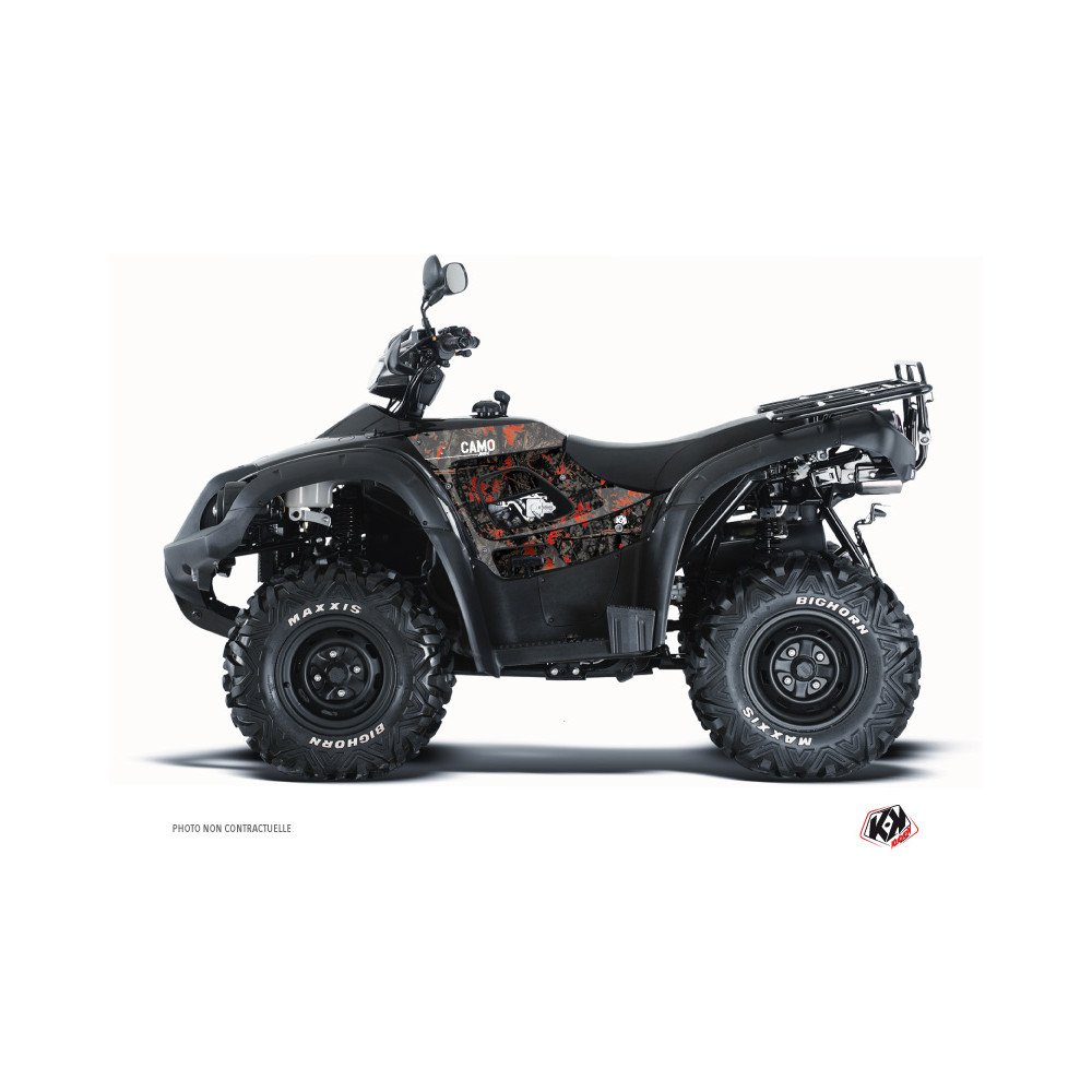 Kit Déco Quad Camo TGB Blade 1000 V-TWIN Noir Rouge (2015-2018)