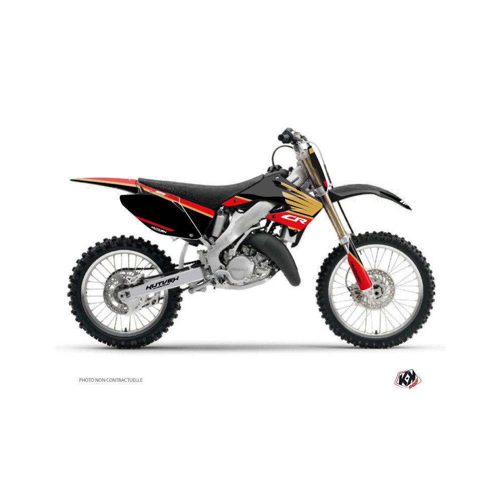 Kit Deco Moto Cross Wing Honda 125 CR Gold