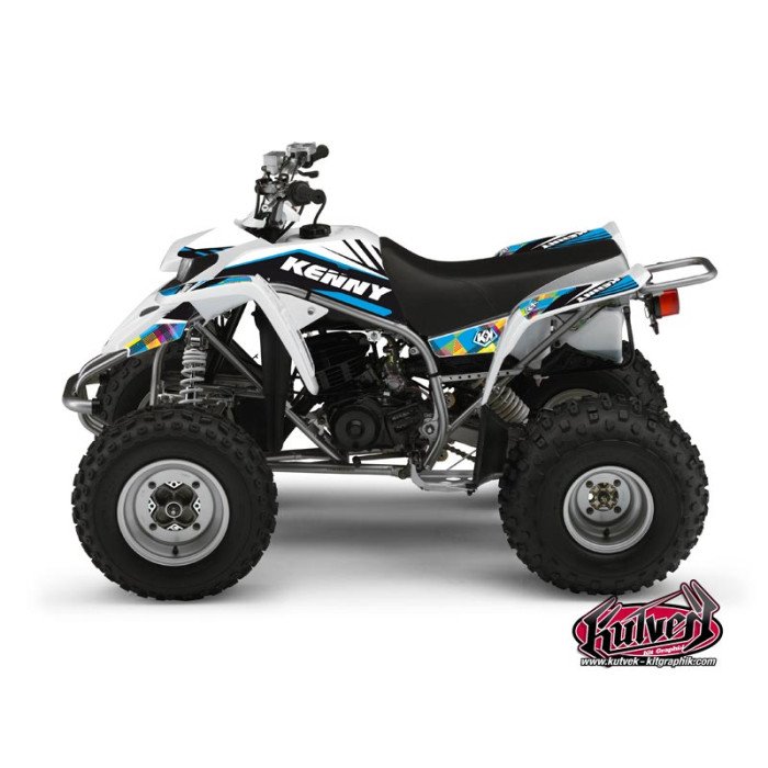 Kit Déco Quad Kenny Yamaha Blaster Bleu (1988-2002)